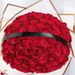 Luxurious 100 Red Roses Bouquet for Valentine’s Day Love