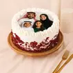 كيك ردفلفت فاخر مخصص بالصورة - 500 جرام