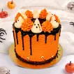 Spooky Choco Delight Halloween Cake