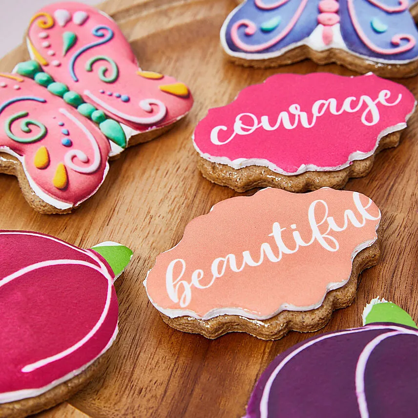 Tulip and Butterfly Cookies