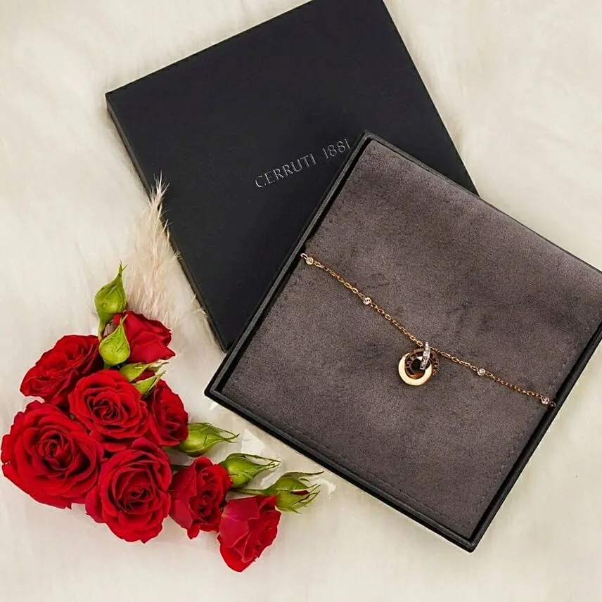 Cerruti 1881 Gold Plated Rings Bracelet for Her