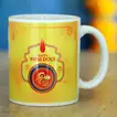 Ceramic Happy Bhai Dooj Festive Mug - Perfect Gift for Brothers