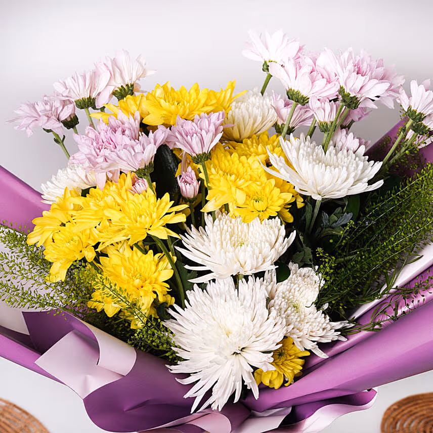 November Birthday Flower Bouquet