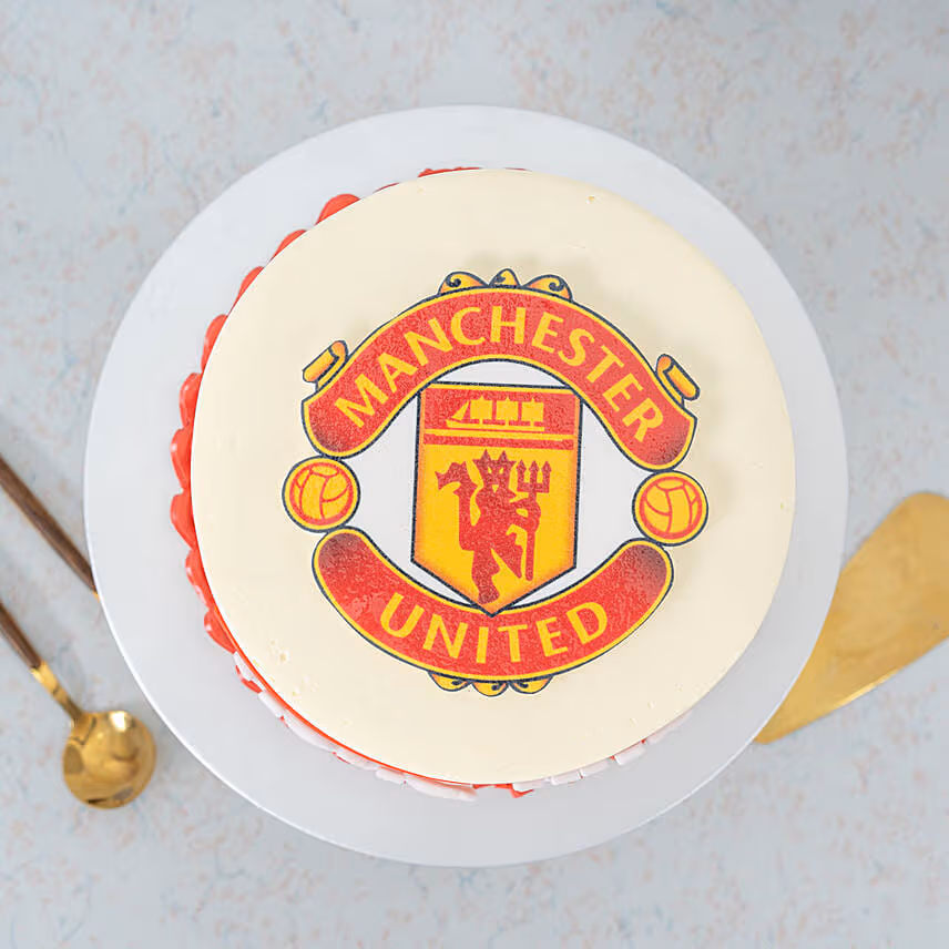 2D Manchester United Cake