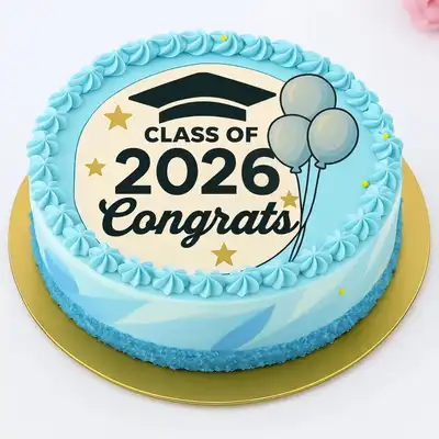 Class of 2026 Graduation Cake - 500 gm