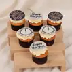 Celebrate New Year with Midnight Countdown Chocolate Cupcakes