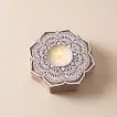 Elegant Designer Floral Tealight Candle Holder