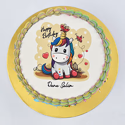 Magical Unicorn Birthday Cake - Chocolate Delight