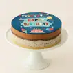 Delicious Oreo and Nutella Birthday Cake - 500gm Delight