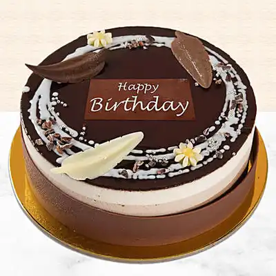 كيكة شوكو تريلوجي الفاخرة - مثالية لأعياد الميلاد