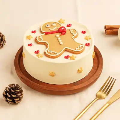 Ginger Man Holiday Red Velvet Cake | Multiple Sizes - 500 Grams