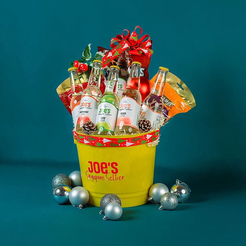 Celebrations On Beer Bucket Hamper
