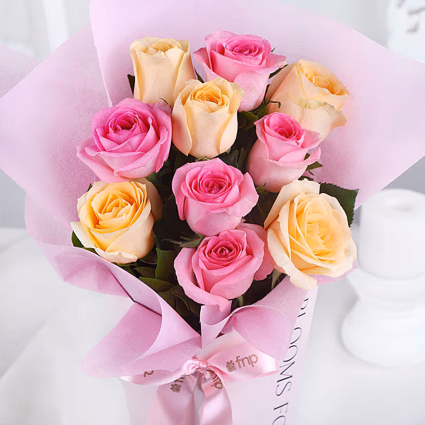 Pastel Petals Of Roses
