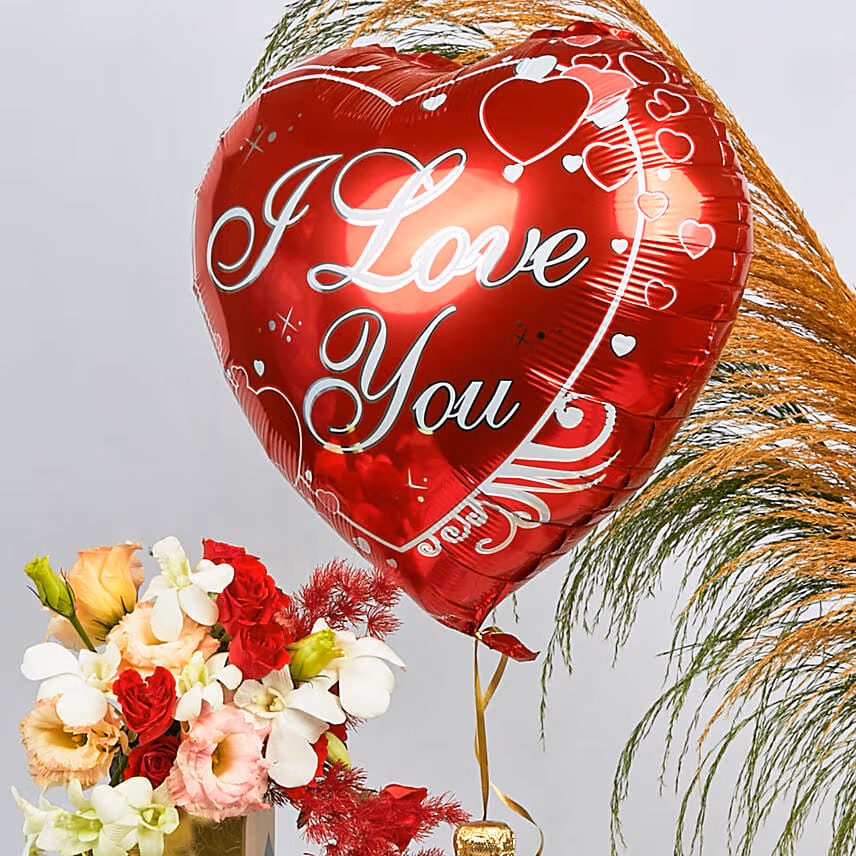 Celebration of love Moet Chandon and Flowers