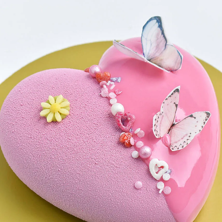 Premium Heart Shaped Chocolate Cake