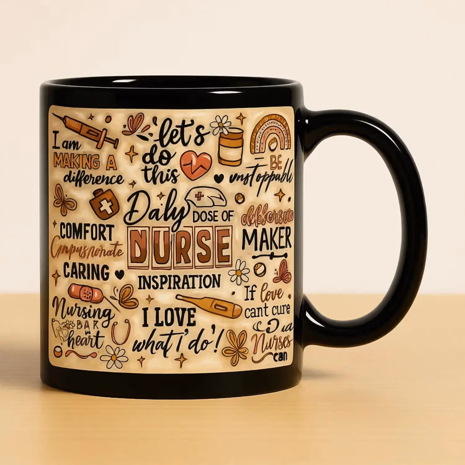 Personalized Magic Mug for Nursing Graduates - Grateful Message