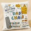 Reserved Seating for Dad: Cushion & Mug Gift Set
