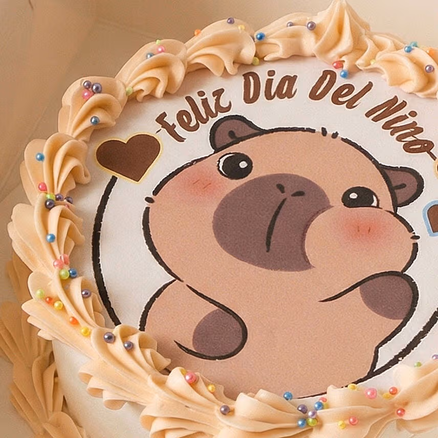 Capybara Bento Cake
