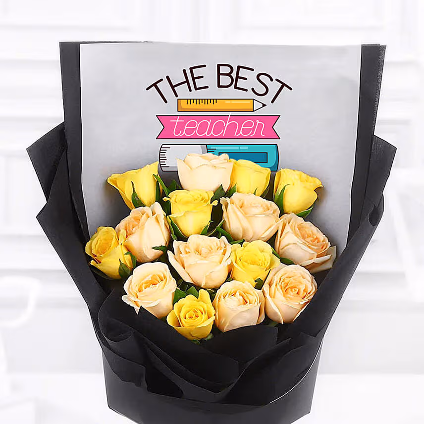 Rosey Teacher s Day Special Bouquet