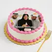 Exquisite Half Kg Truffle Birthday Photo Cake