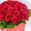 Romantic Red Rose Bouquet in Elegant Love Box