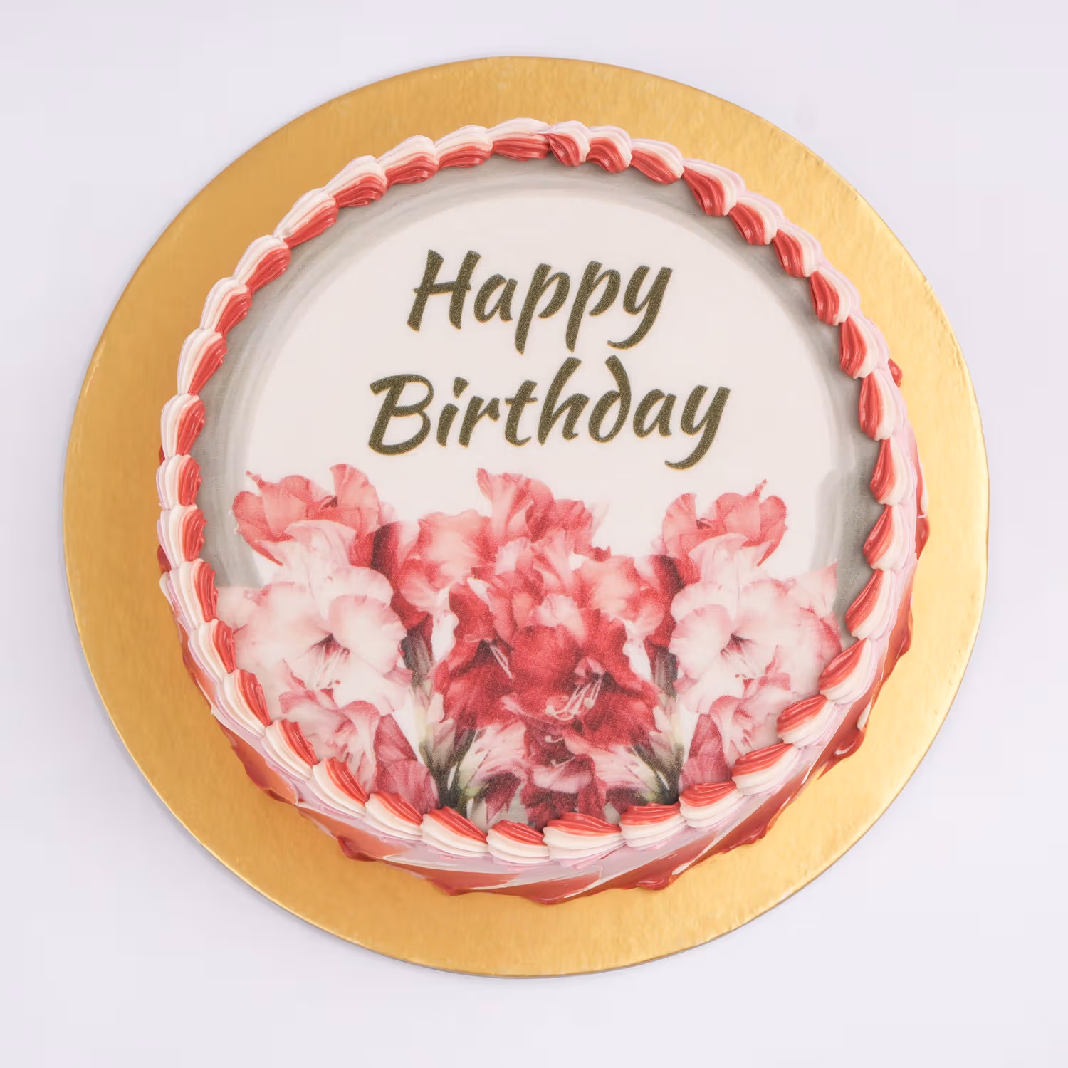 Exquisite Gladiolus Delight cake - Chocolate