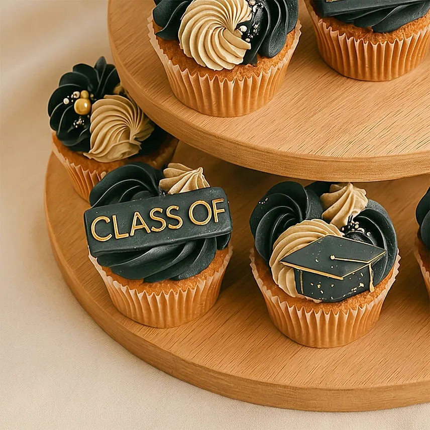 Graduation Luxe Cupcake Set