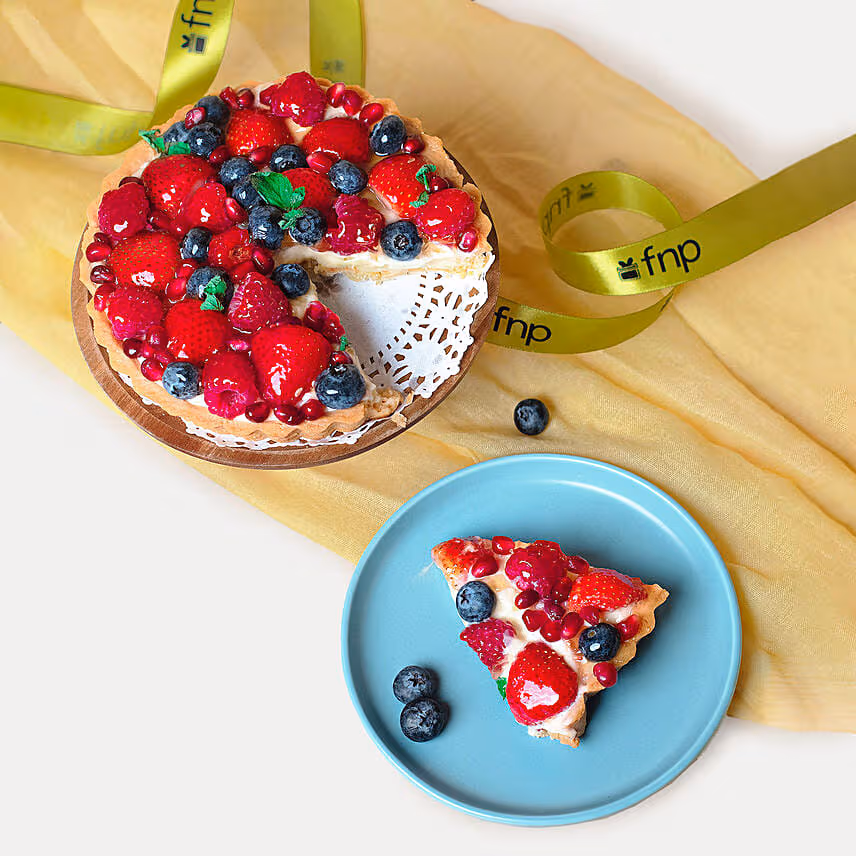 Delicious Berries Tart Cake
