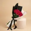 Dark Pink Flower Bouquet n Burberry London Perfume For Her