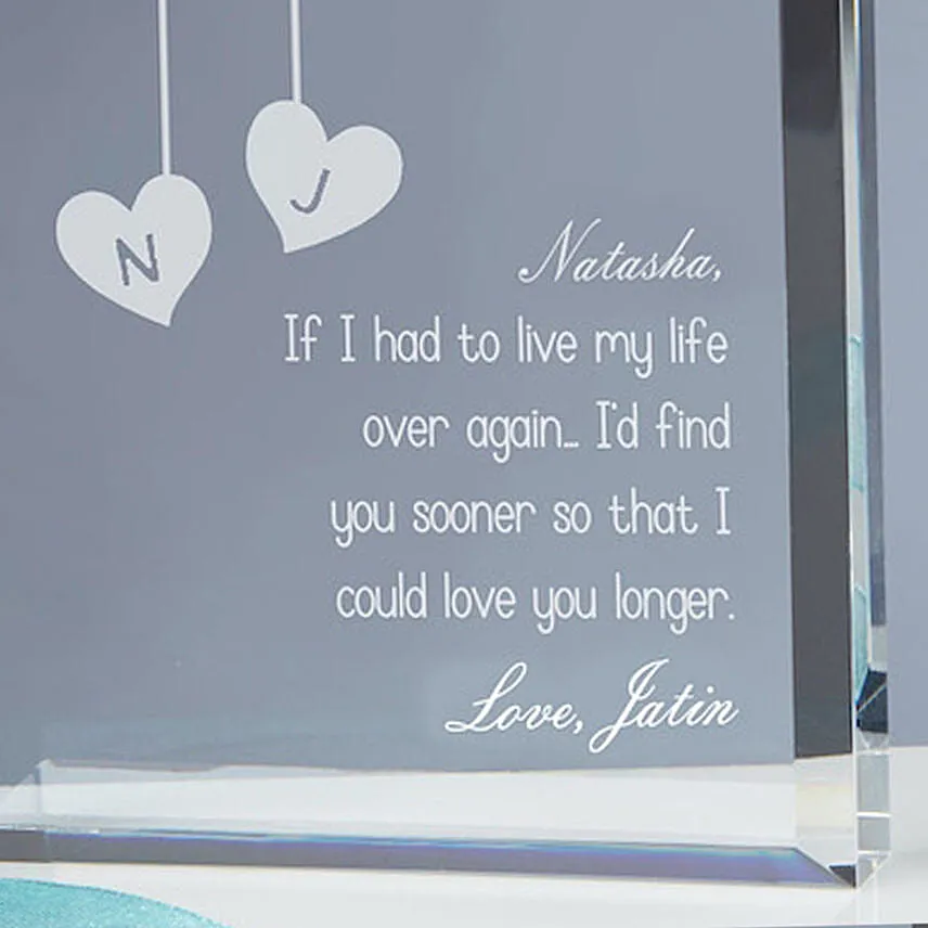 You're All I Need Personalized Keepsake