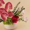Pink Anthurium &  Tulip Masterpiece