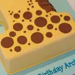 Giraffe-Themed First Birthday Cake Delight