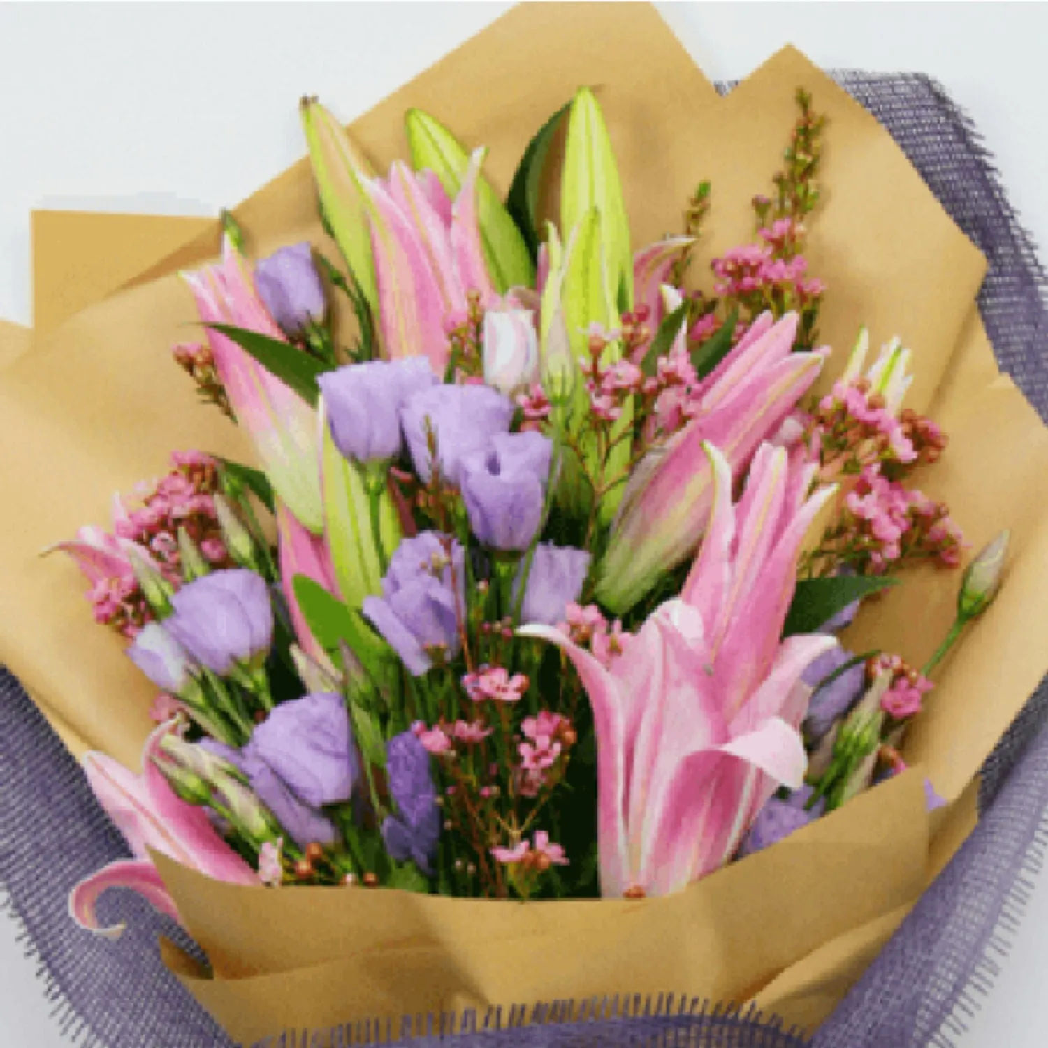 Lilies & Lisianthus Bouquet