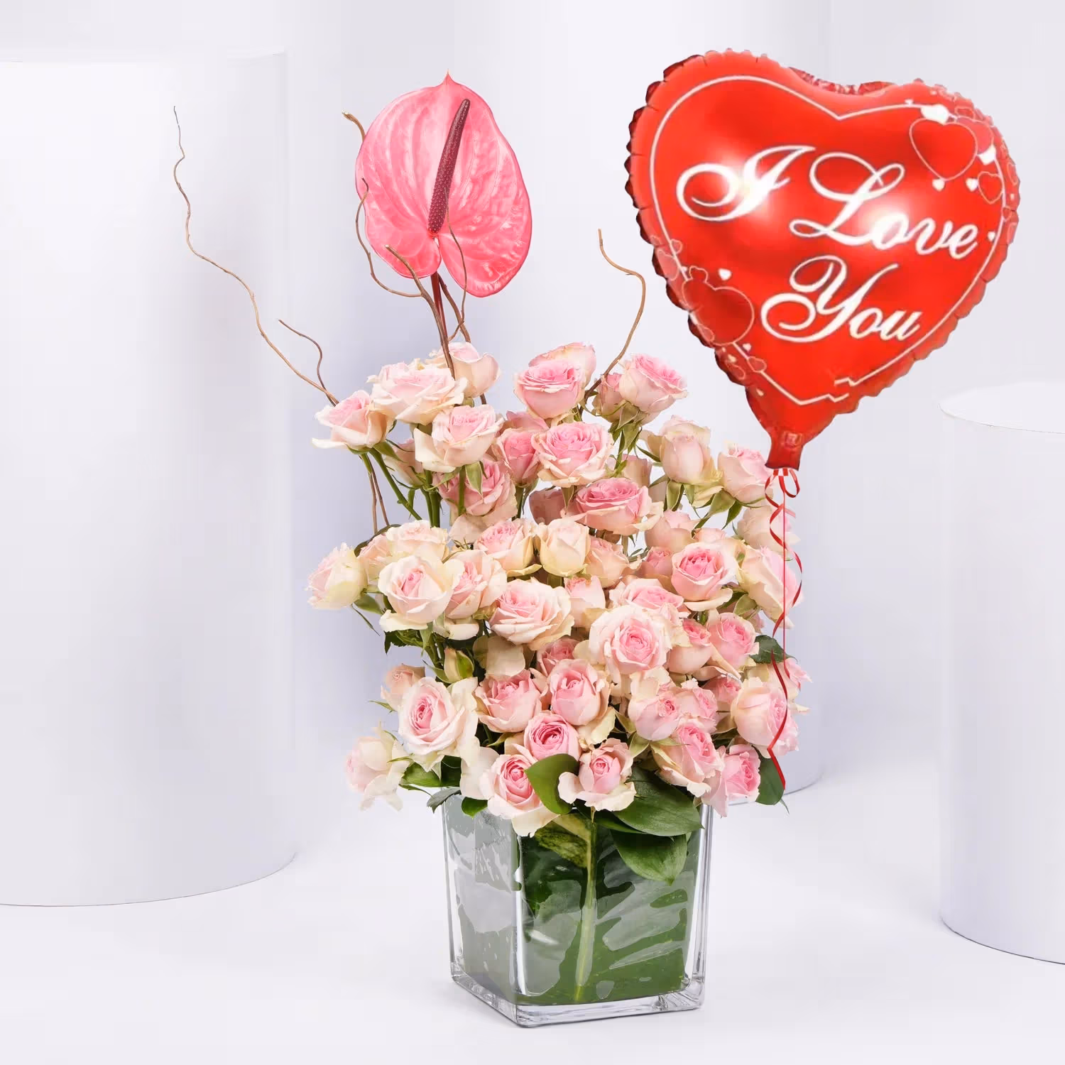 Exquisite Tender Love Roses Arrangement - Arrangement
