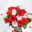 Blooming Hugs Valentine's Floral Arrangement - Arrangement