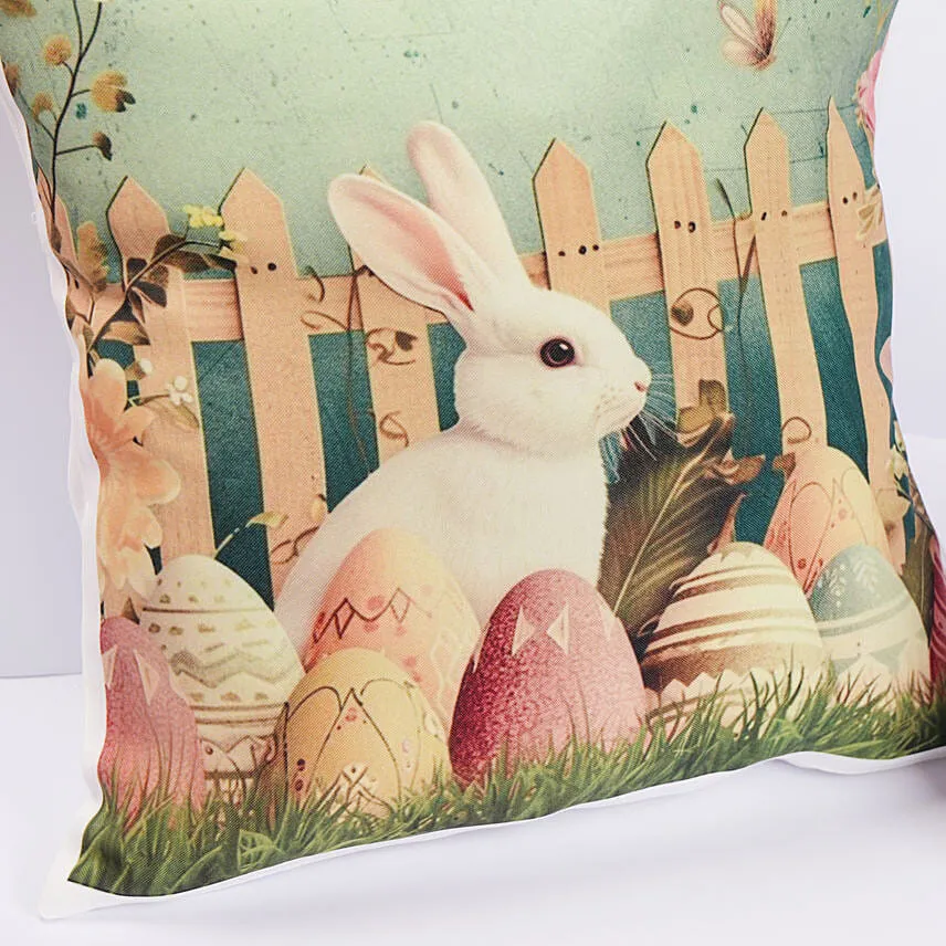 Bunny Cushion And Mug Combo