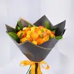 Roses of Devotion: Elegant Umrah Floral Bouquet