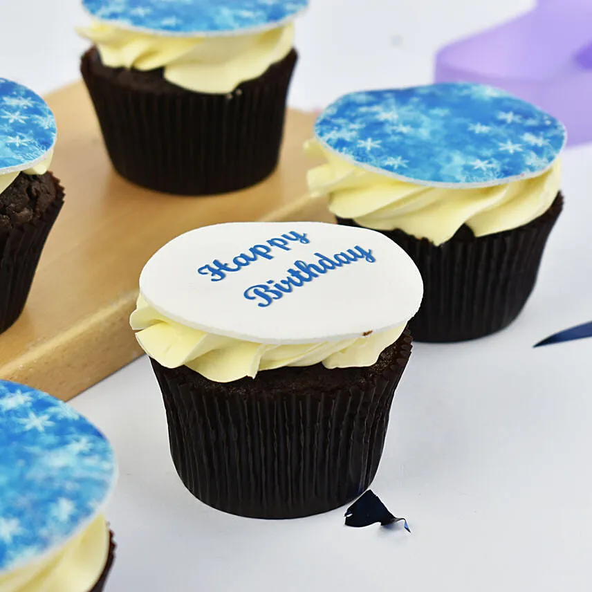 Frozen Theme Cup Cake