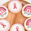 Empowering Pink Ribbon Butter Cookies Gift Box