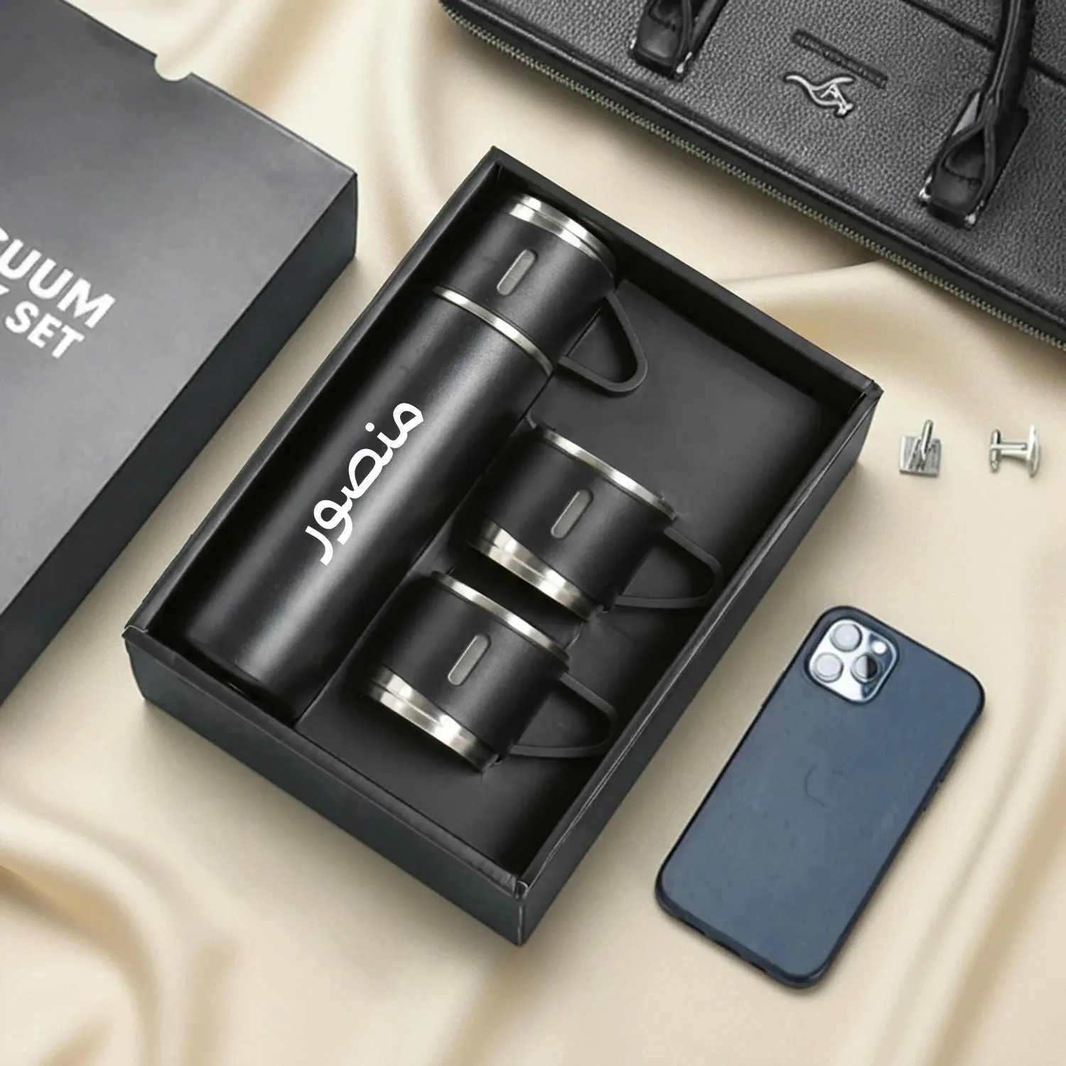 Name Customized Vacuum Flask Set 