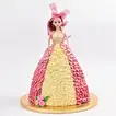 Delightful Barbie Princess Chocolate Cake - Perfect for Celebrations