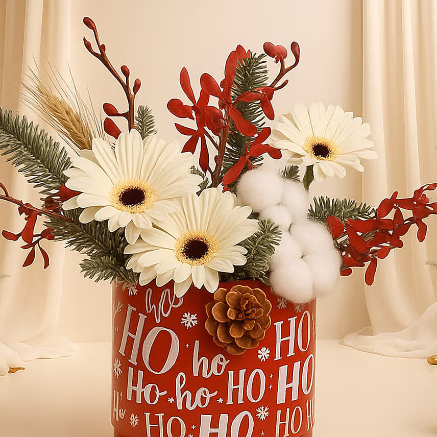 Ho Ho Ho Flower Box