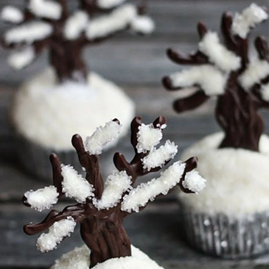 Snowy Cupcakes