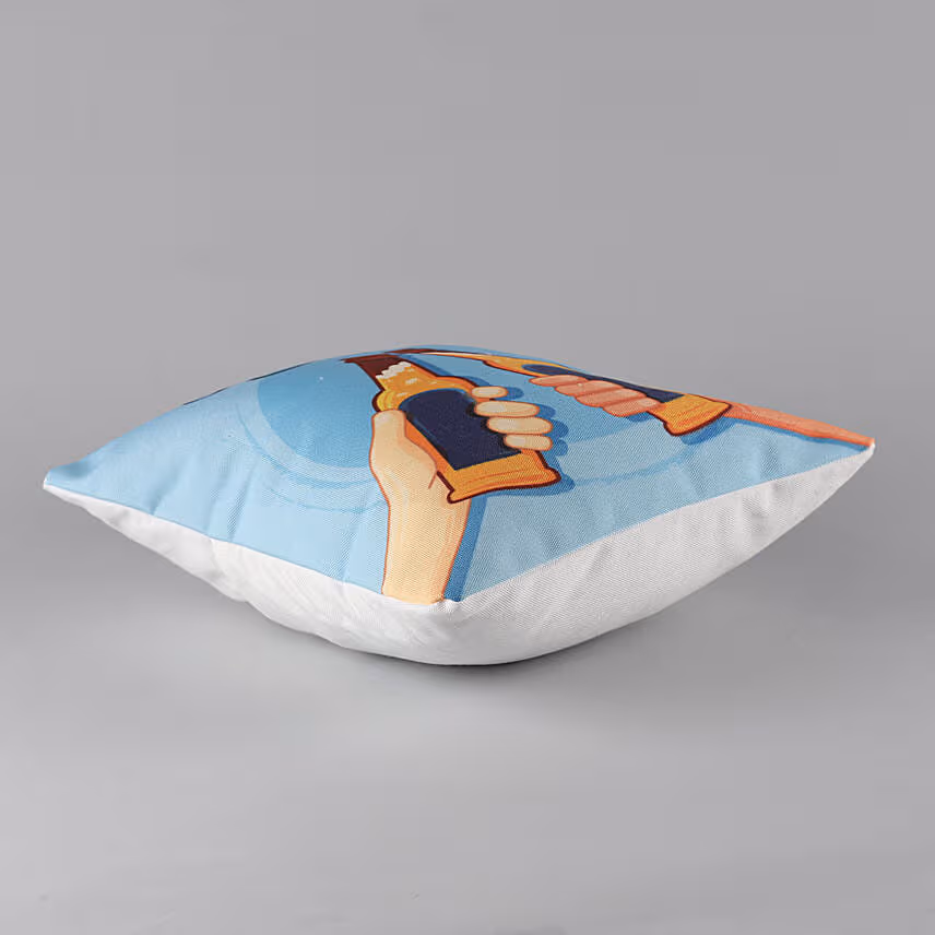 Cheers Friendship Day Cushion