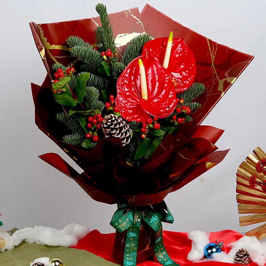 Season Embrace Flowers Bouquet