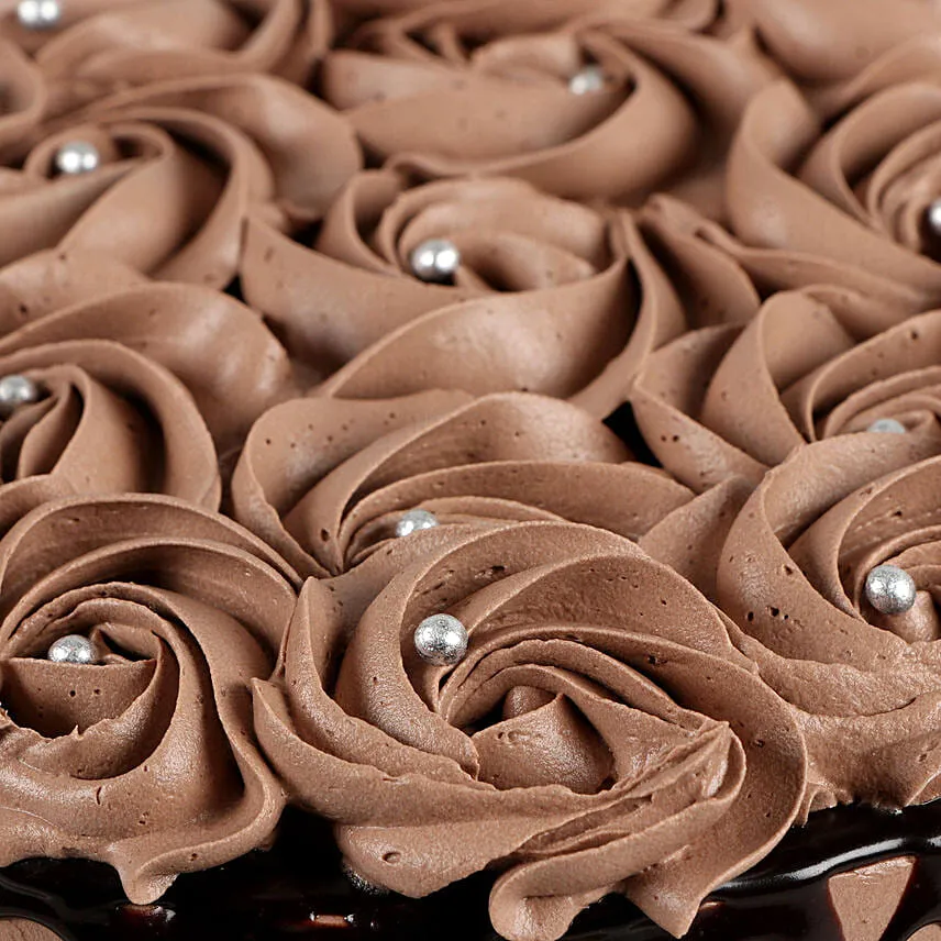 Choco Rose Delight Designer Cake 1 Kg