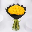 Radiant Graduation Yellow Roses Bouquet