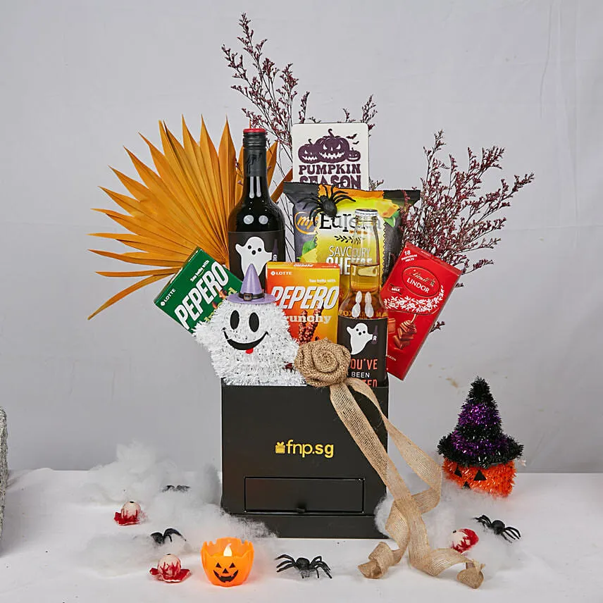 You've Been Boozed Halloween hamper
