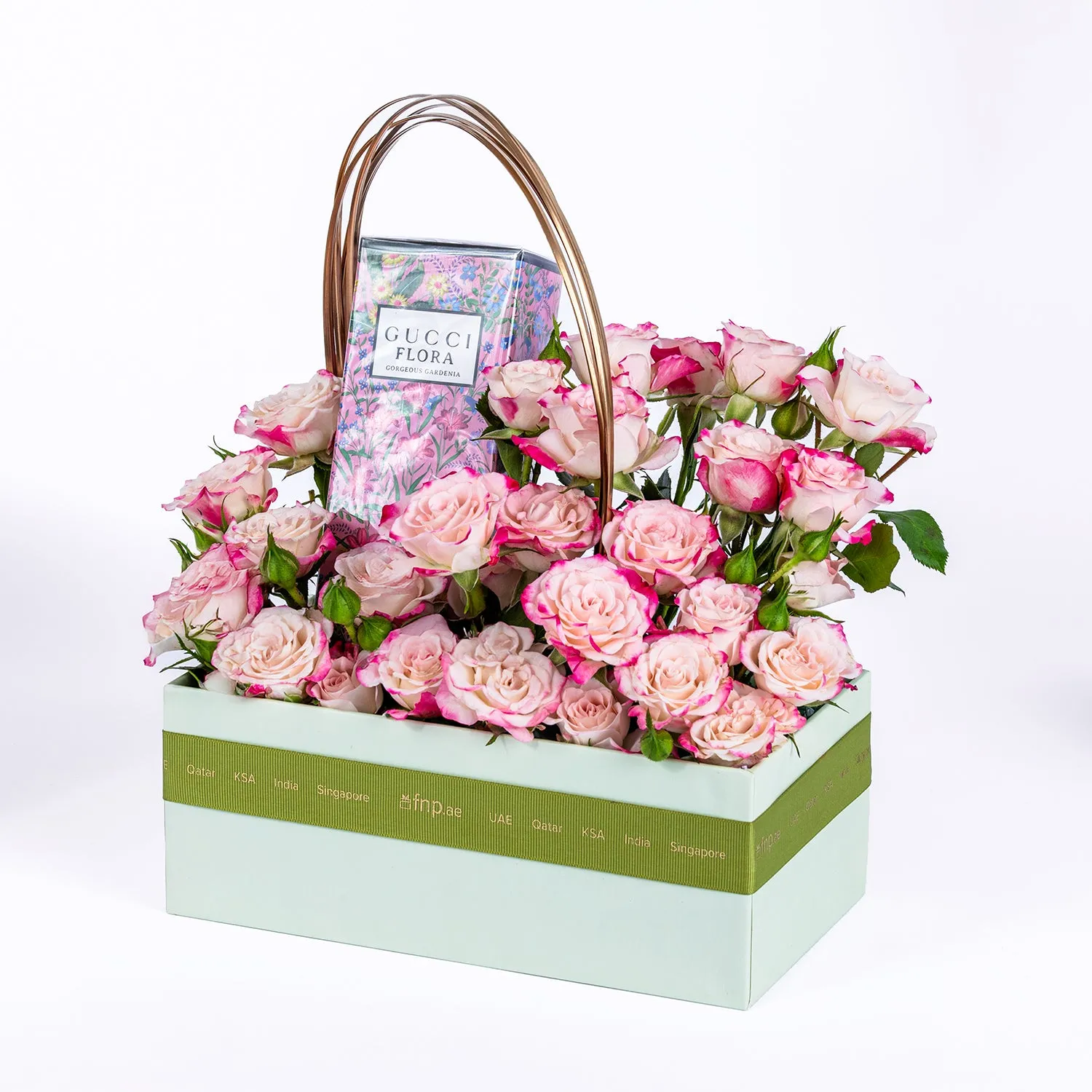 Dual Essence of Flora: Gucci Flora Perfume & Baby Rose Gift Set