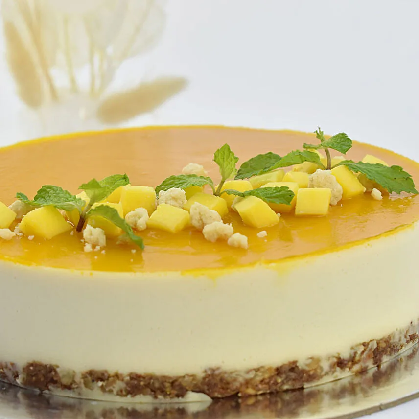Mango Cheese Gluten Free Cake